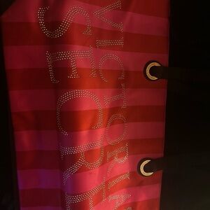 Victoria's Secret Bold Red and Pink Tote